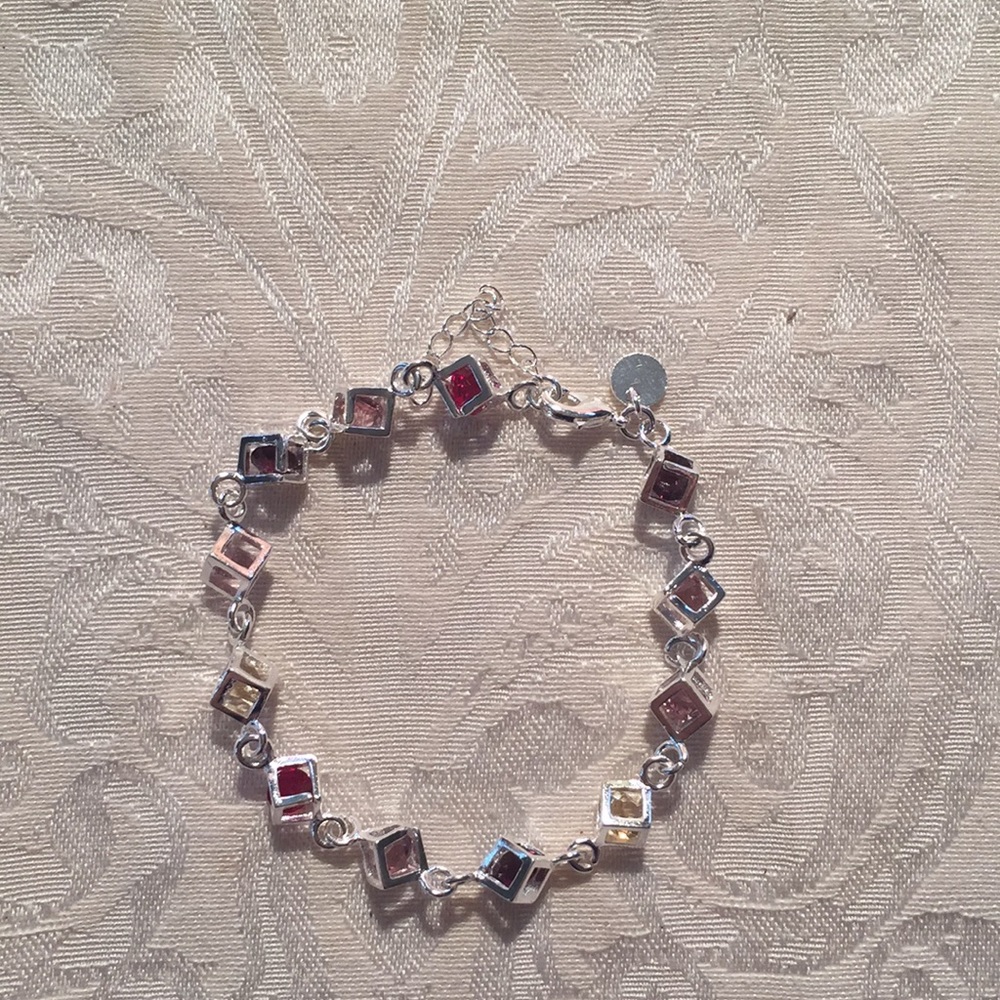 Sterling and AAA CZ’s bracelets